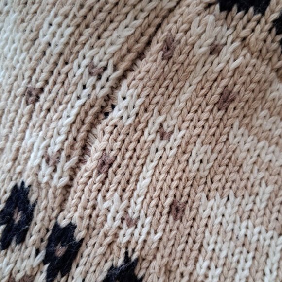 SUNICE STORMPACK WARM LINED CARDIGAN JACKET Sz M WOOL BLD YKK ZIP faux-sherling - Picture 6 of 11